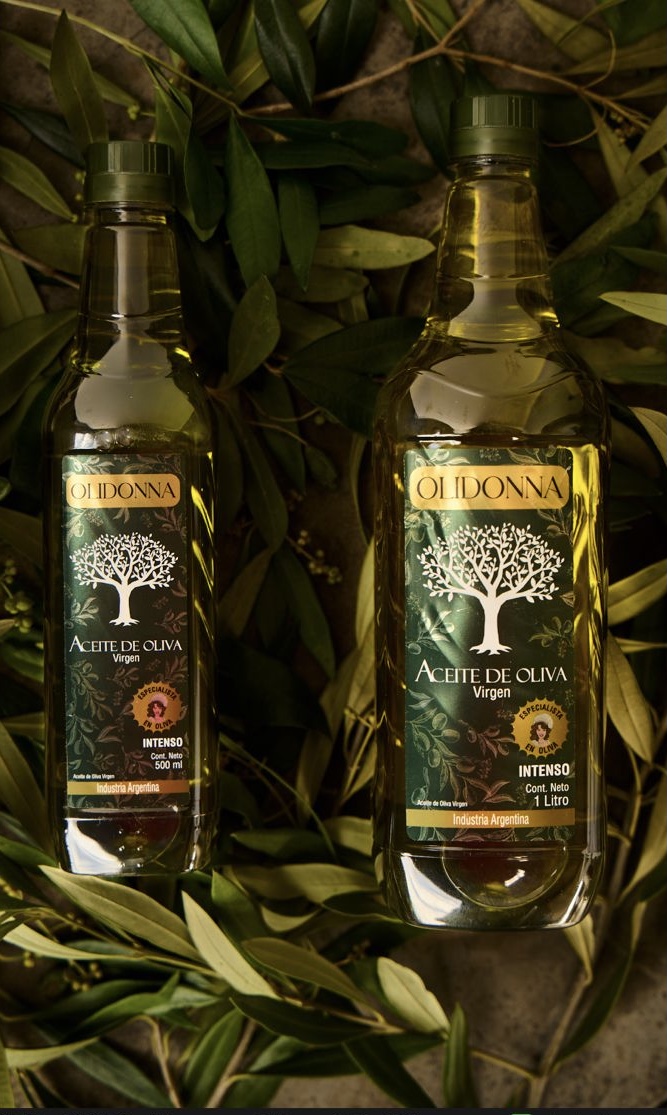 Aceite Olidonna en botella